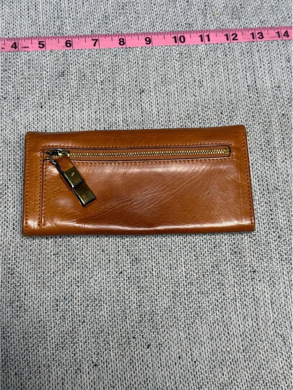 Chloé Brown Leather Wallet Set Long & Bifold